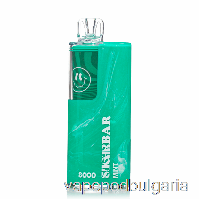 Vape 10000 Дръпки Sugar Bar Sb8000 Disposable Mint